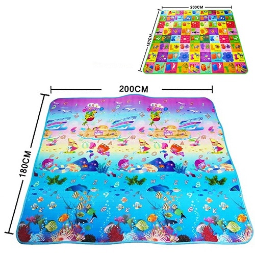 Baby Crawling Mat Educational Designs